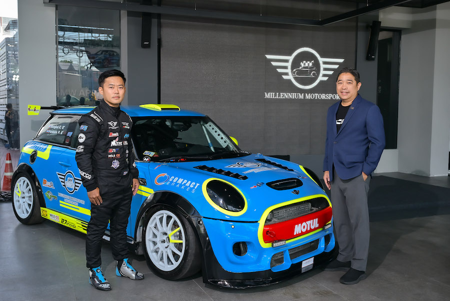 มินิ มิลเลนเนียม ออโต้ เปิดตัวทีมแข่ง ‘MILLENNIUM MOTORSPORT x MAGIK PROSHOP’
